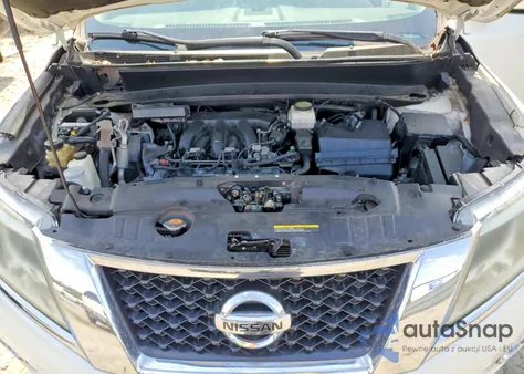 2016 Nissan Pathfinder S z USA, uszkodzony, nr VIN 5N1AR2MM1GC608987